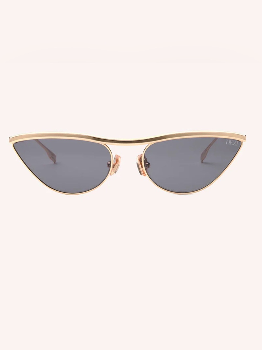 DEZI Toxìca Gold Dark Smoke Sunglasses- New